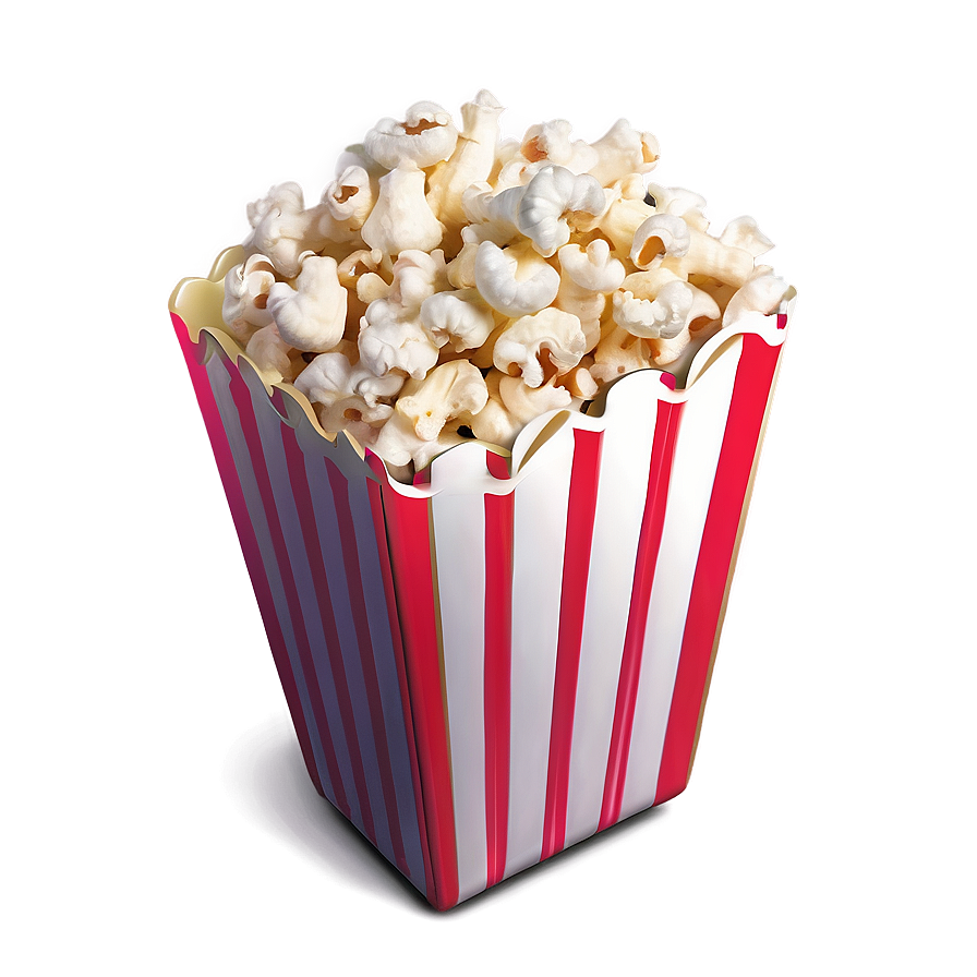 Movie Night Popcorn PNG fuf PNG with transparent background