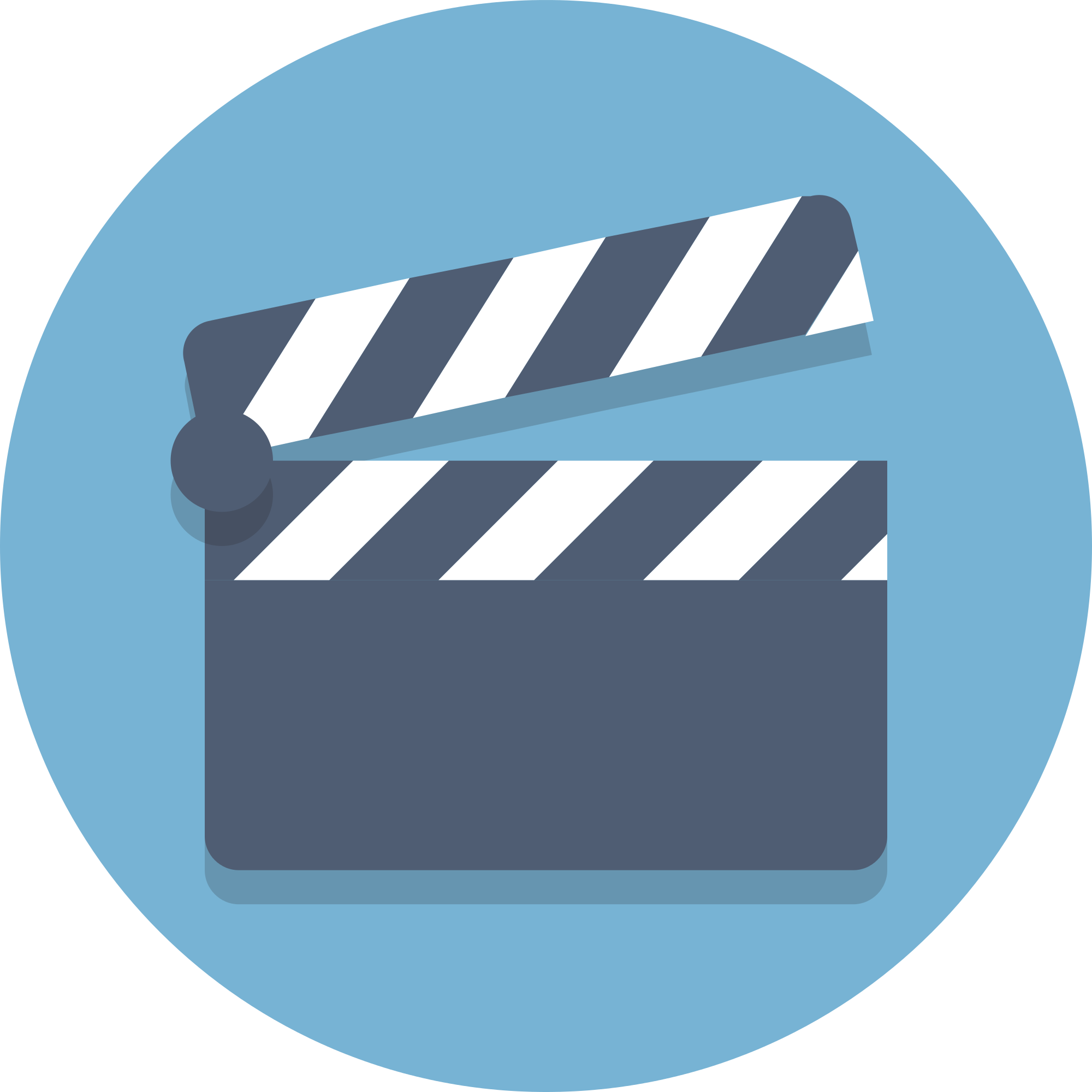 Movie Production Clapperboard Icon