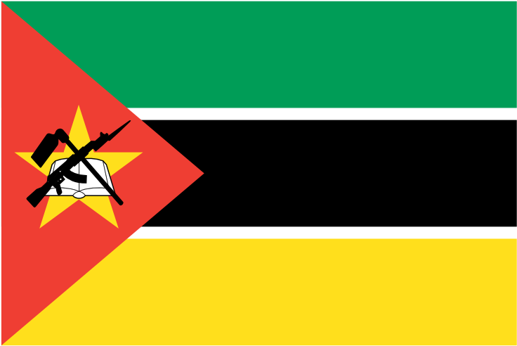 Mozambique National Flag