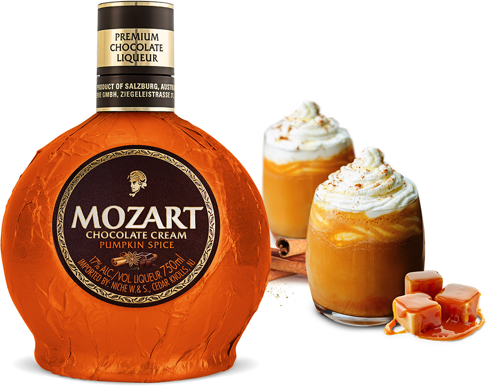 Mozart Pumpkin Spice Chocolate Liqueur