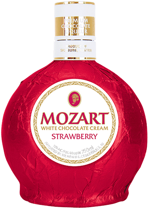 Mozart Strawberry Chocolate Liqueur Bottle