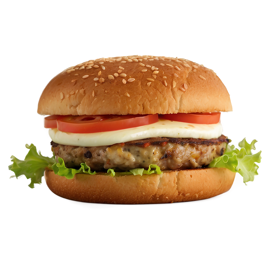 Mozzarella Burger Png 43