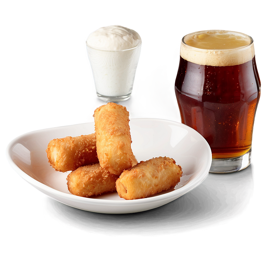 Mozzarella Sticks With Beer Png Qaj