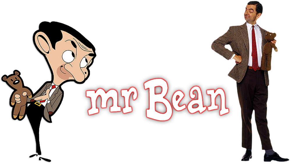 Mr Bean Png - Mr Bean Vs Mr Bean Cartoon, Transparent Png PNG with transparent background
