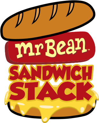 Mr Bean Sandwich Stack - Sandwich De Mr Beans, HD Png Download PNG with transparent background