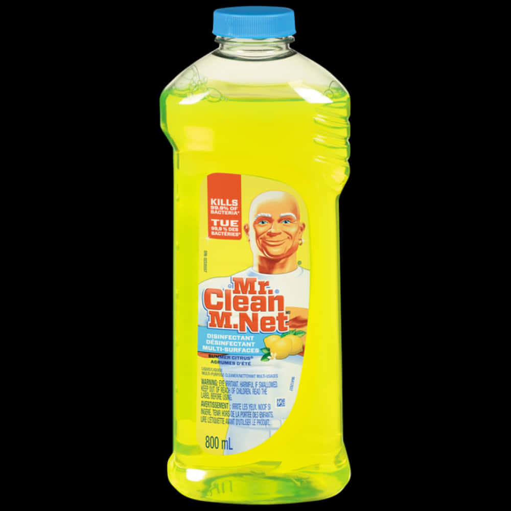 Mr Clean Disinfectant Bottle800ml PNG with transparent background