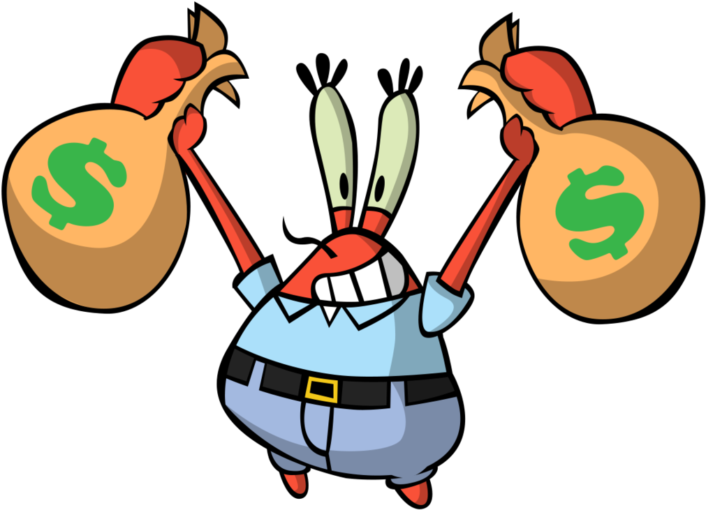 Crabs Clipart Mr Crab, HD Png Download PNG with transparent background