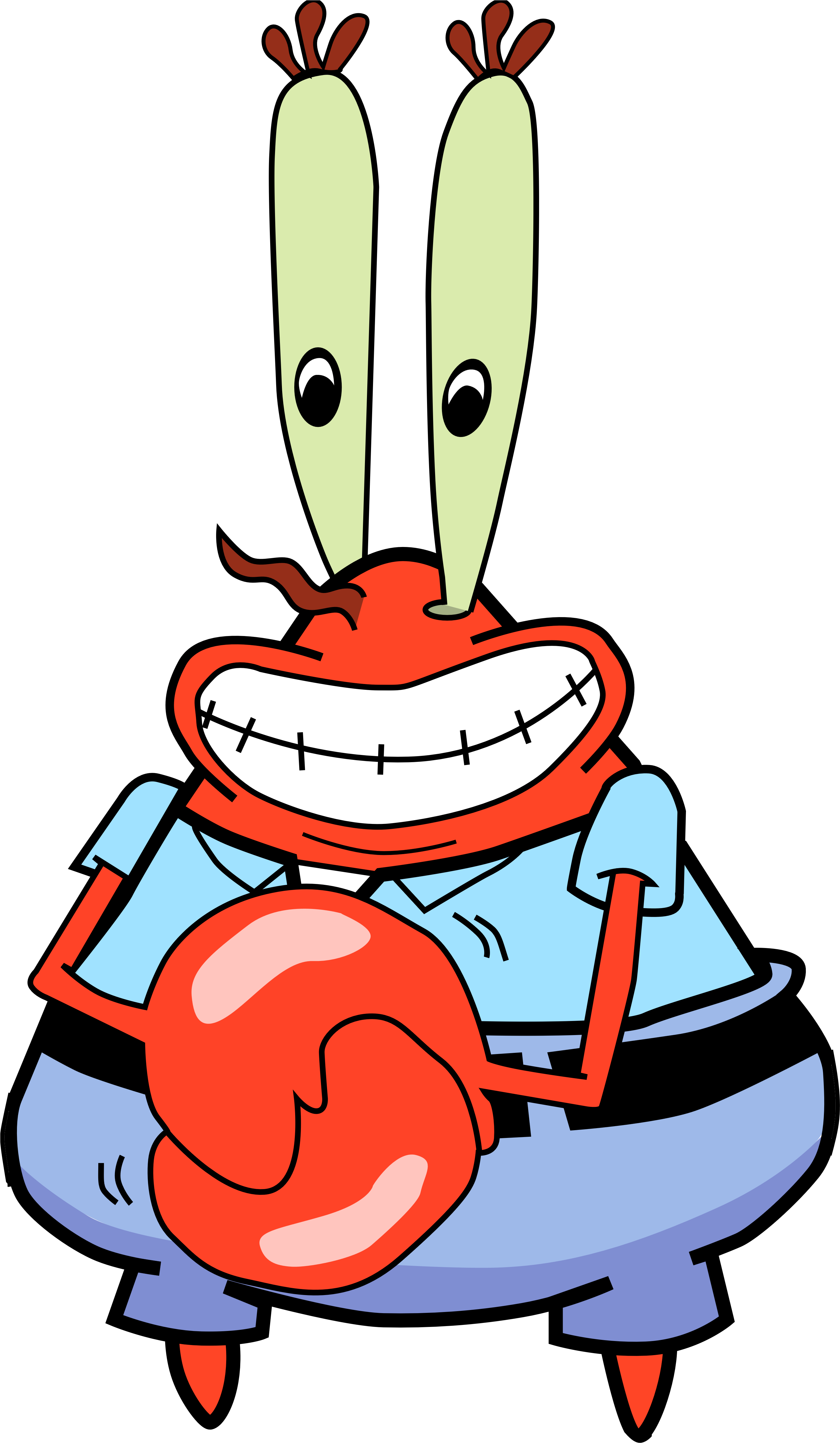 Mr Krabs Png - Gary Patrick Squidward Spongebob, Transparent Png PNG with transparent background