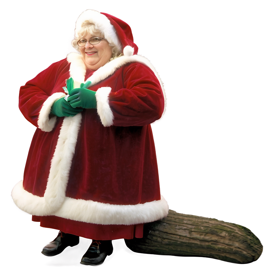 Mrs Claus Holiday Spirit Png 19