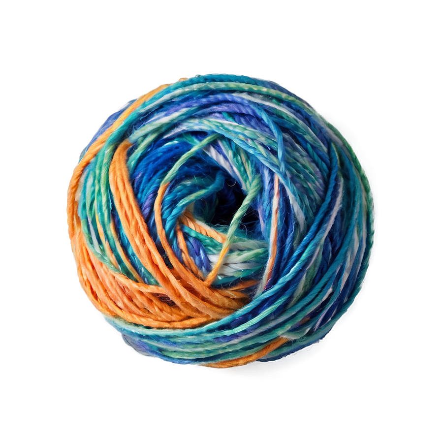 Multi-colored Yarn Ball Png Ikn32