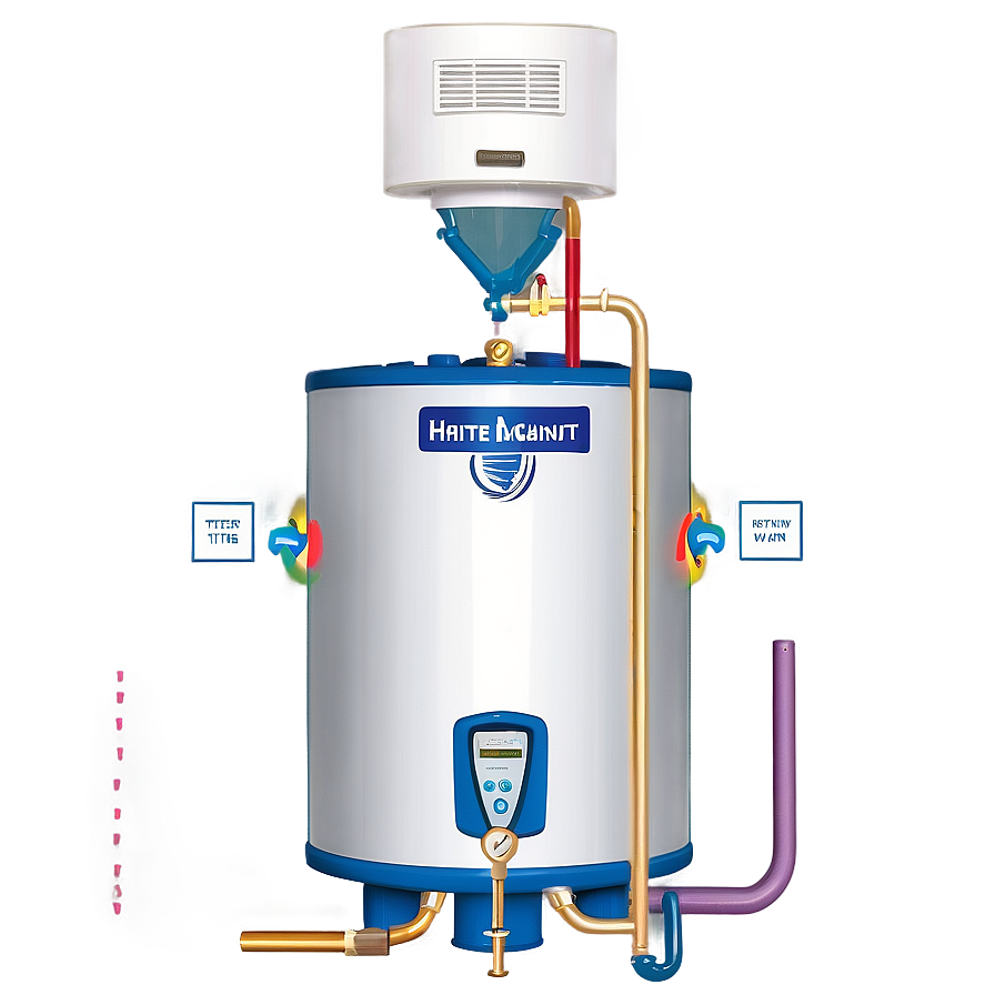 Multi-point Water Heater Setup Png Pgk90