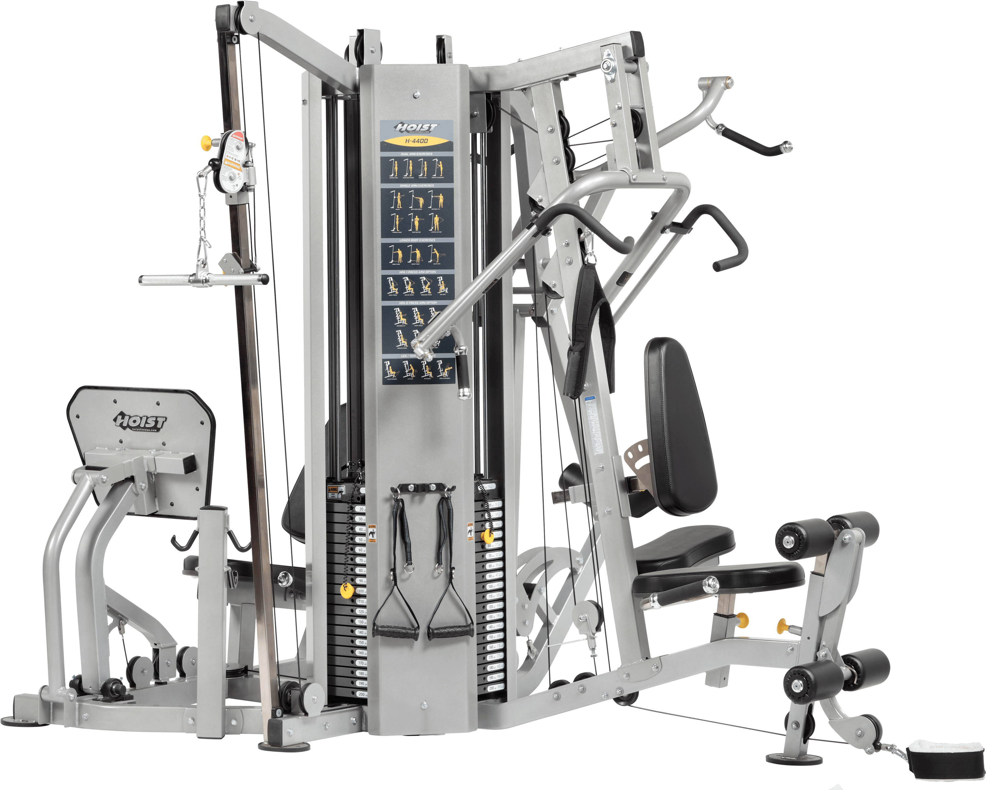 Gym Fitness Equipment Png - Hoist H4400, Transparent Png PNG with transparent background
