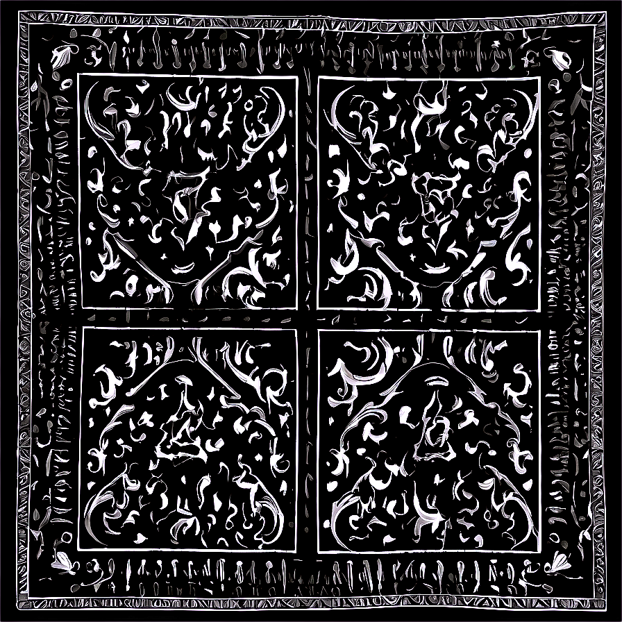 Multi-use Black Bandana Png Hvb86