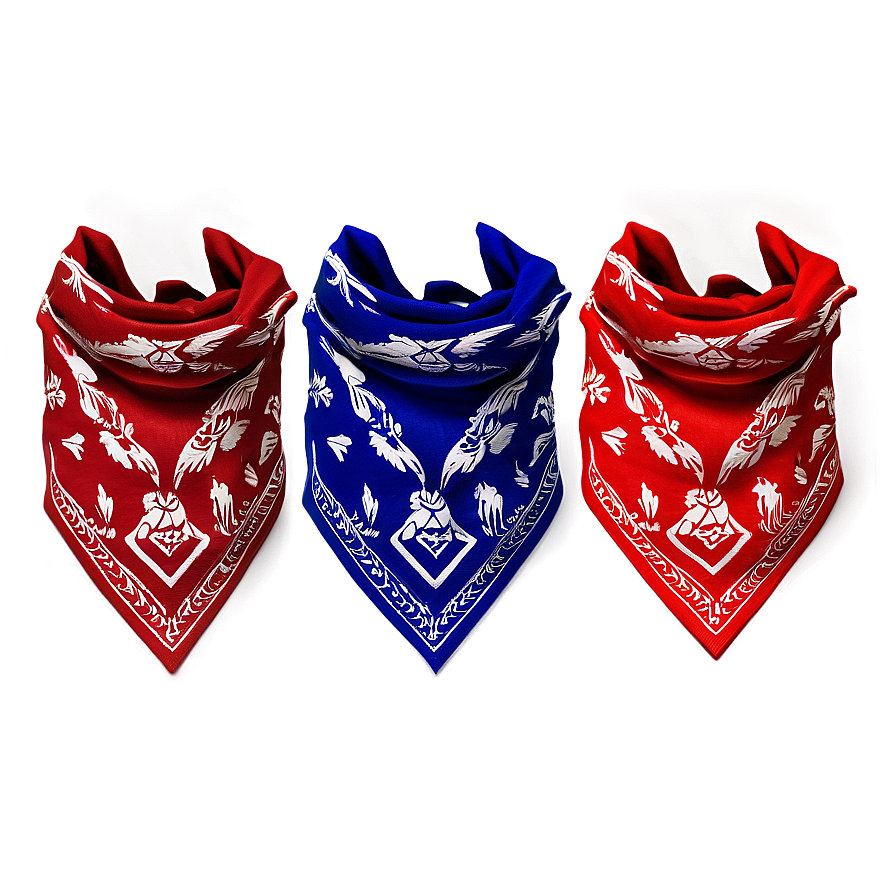 Multicolor Bandana Art Png Nks