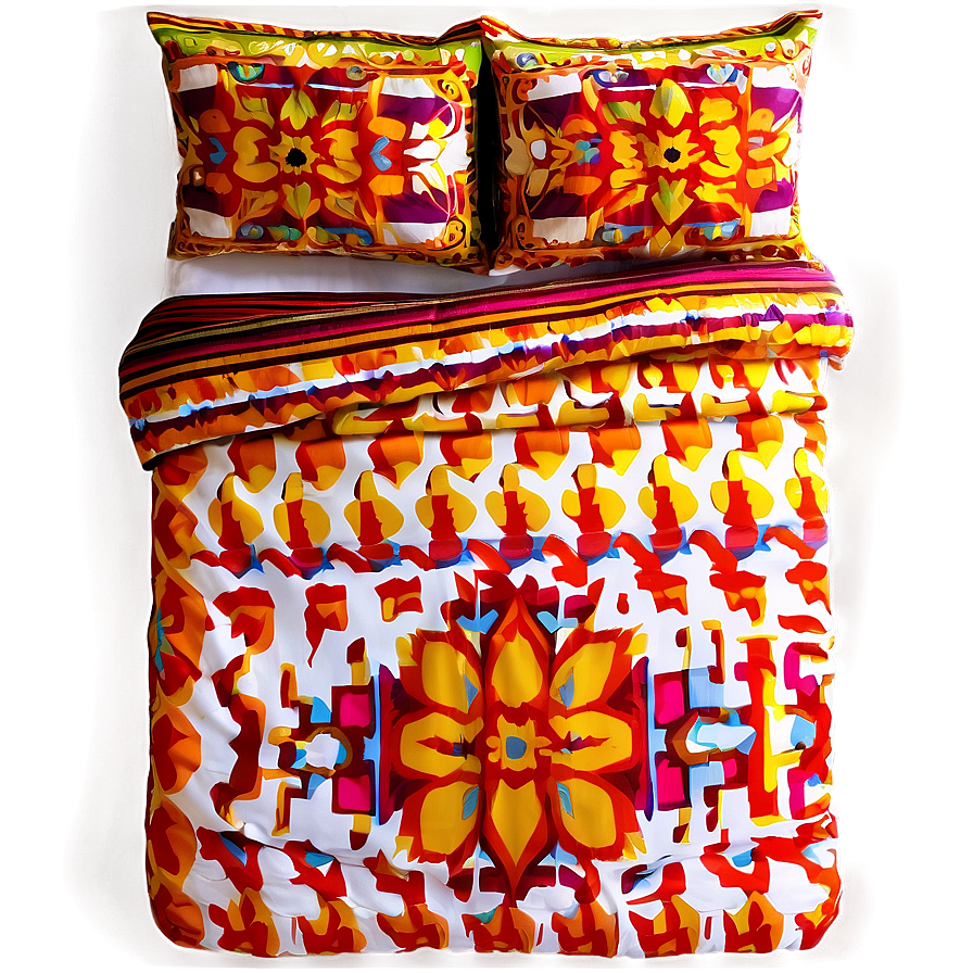 Multicolor Bedding Sets PNG 06262024 PNG with transparent background