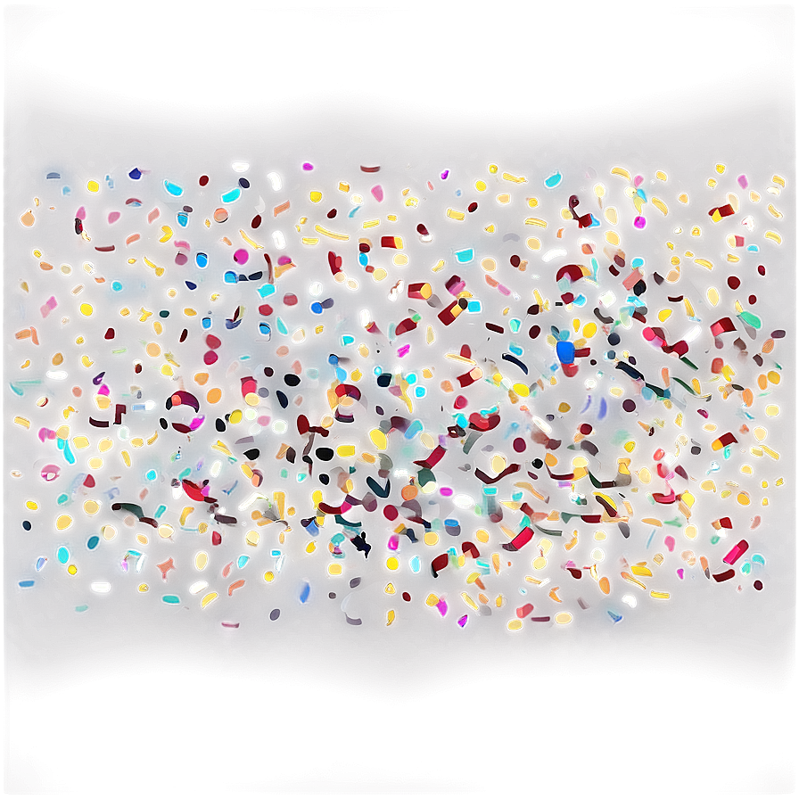 Multicolor Confetti Celebration Png Yeo