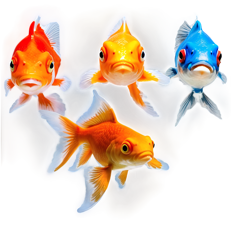 Multiple Goldfish Png 05212024