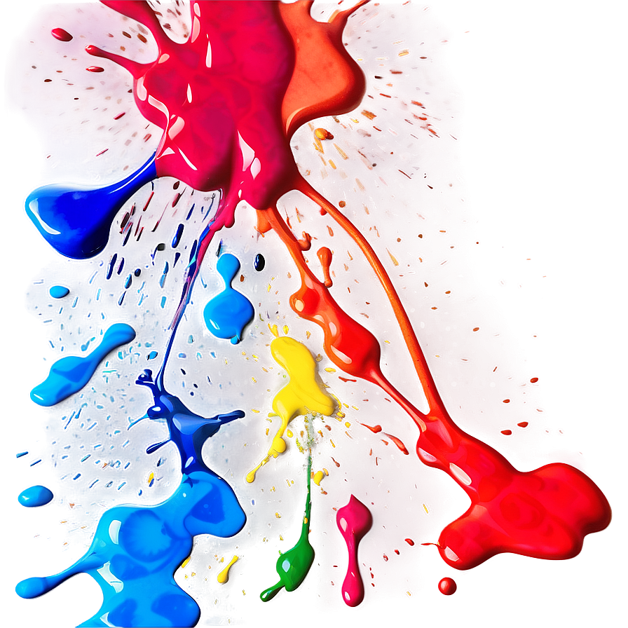 Multiple Paint Splatters Png Cdk