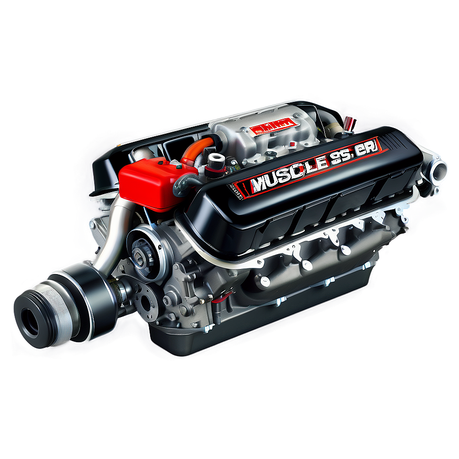 Muscle Car Engine Specification Png 06132024