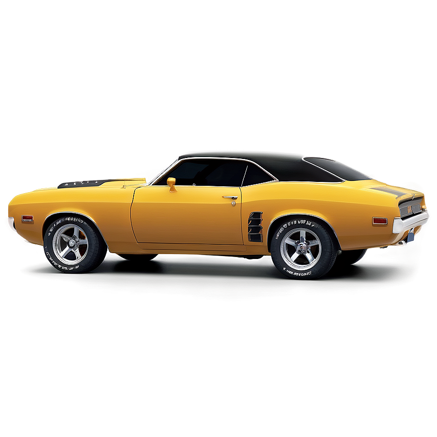 Muscle Car Side Visualization Png Iia19