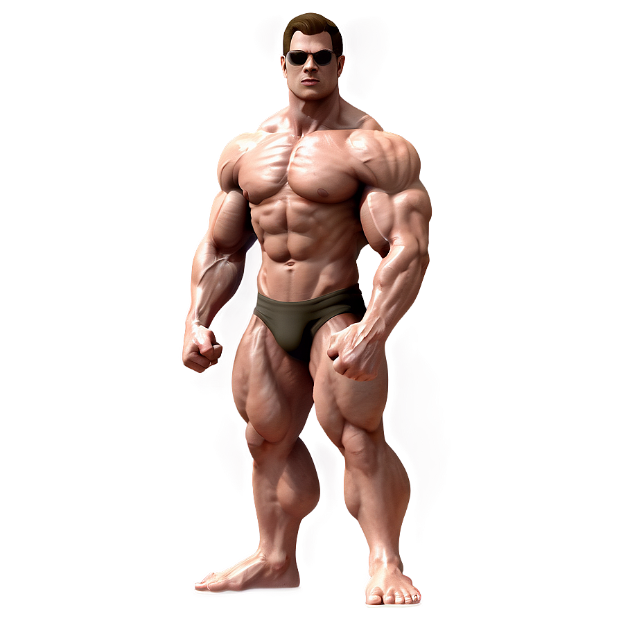 Muscle Man Character Png Inw82