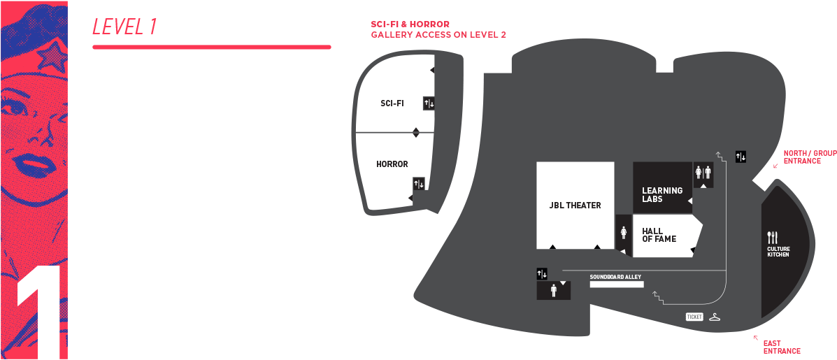 Museum Level1 Layout Map