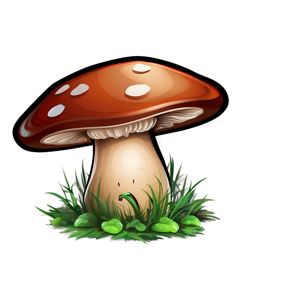 Mushroom Cartoon Art Png Njc83