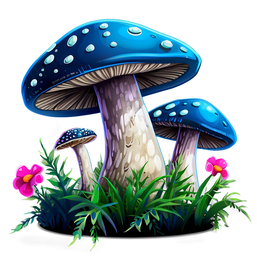 Mushroom Cartoon Background Png 06272024