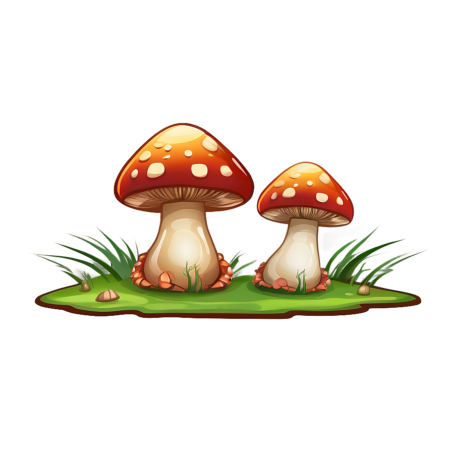 Mushroom Cartoon Collection Png 06272024