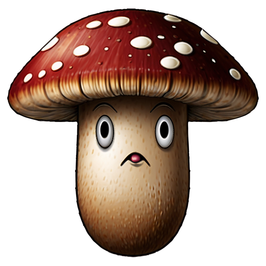 Mushroom Cartoon Face Png 97