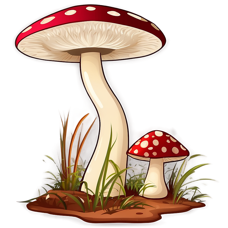 Mushroom Cartoon Illustration Png 69