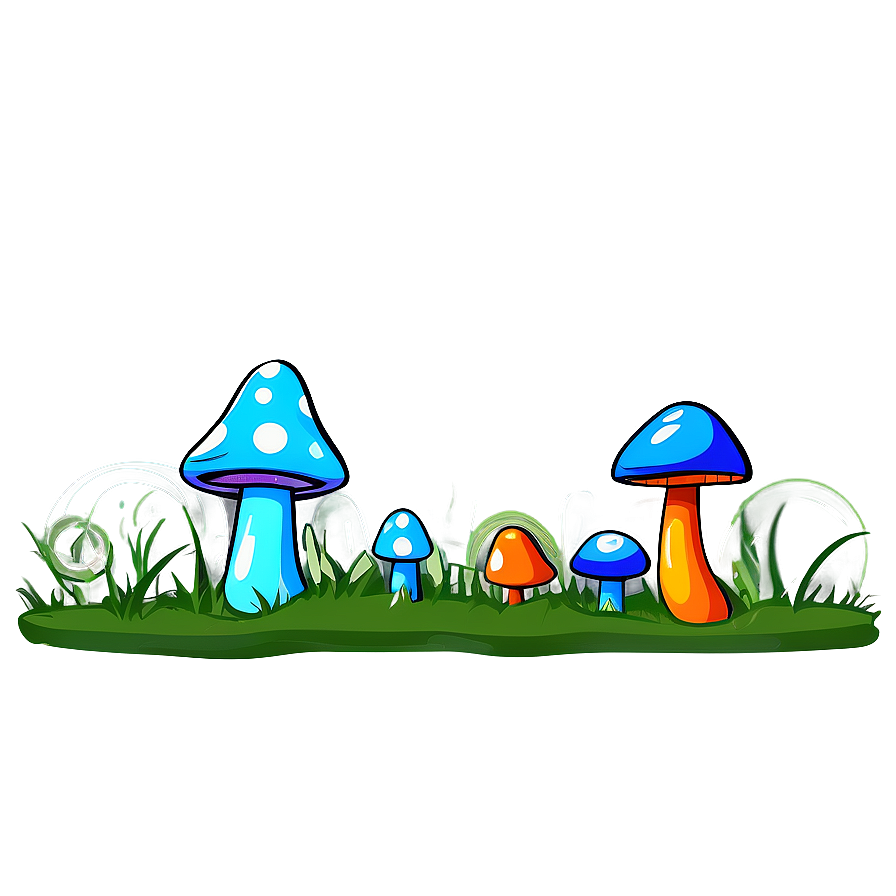 Mushroom Cartoon Sketch Png 65