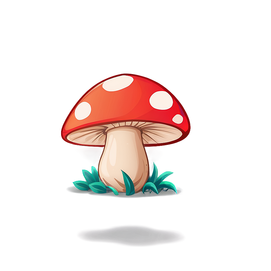 Mushroom Character Cartoon Png Qux