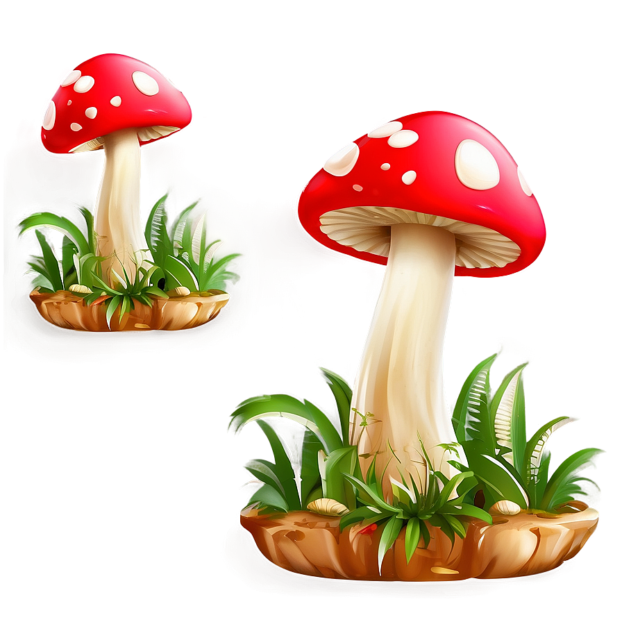 Mushroom Character Png 05032024