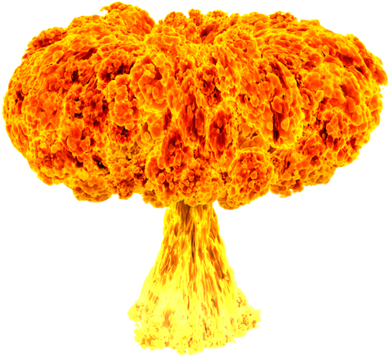 A Nuclear Explosion, , - Bomb Blast Gif Png, Transparent Png PNG with transparent background