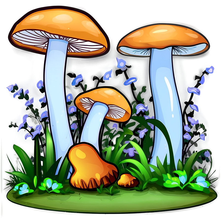 Mushroom Drawing Png Tud43