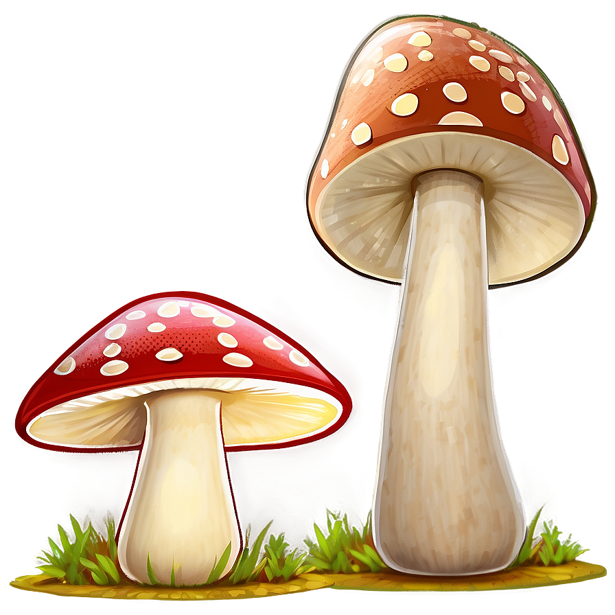 Mushroom Family Cartoon Png 06272024