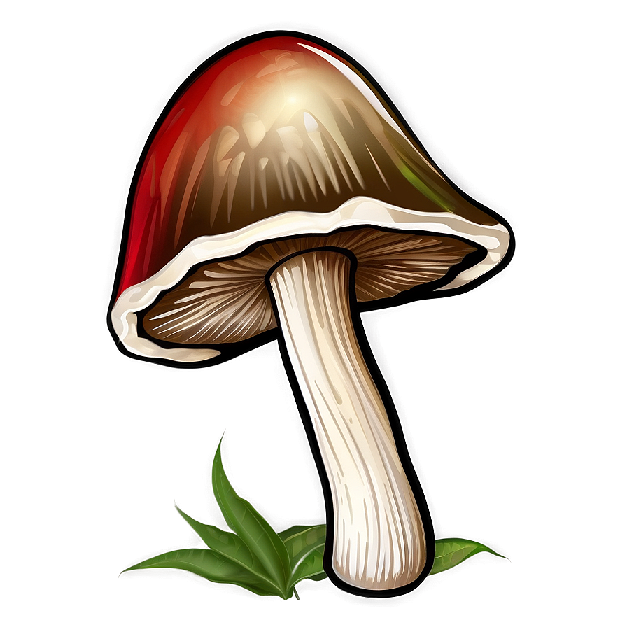 Mushroom Illustration Png Vpw