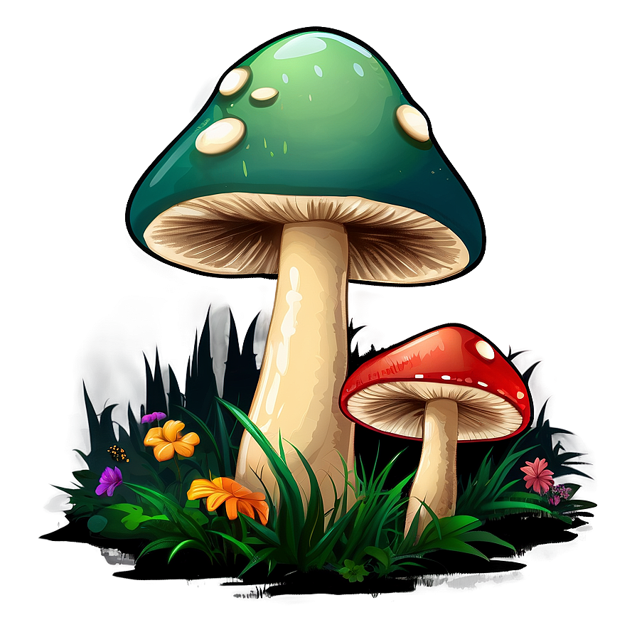 Mushroom Meadow Png 72