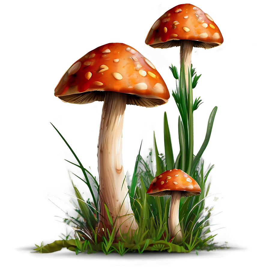 Mushroom Meadow Png Tjd