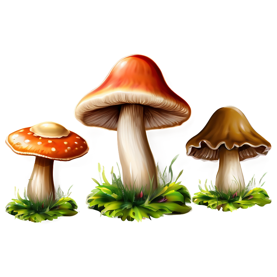 Mushroom Png Pack Wrh7