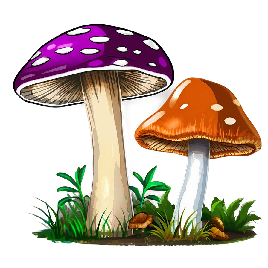 Mushroom Png Set 05032024