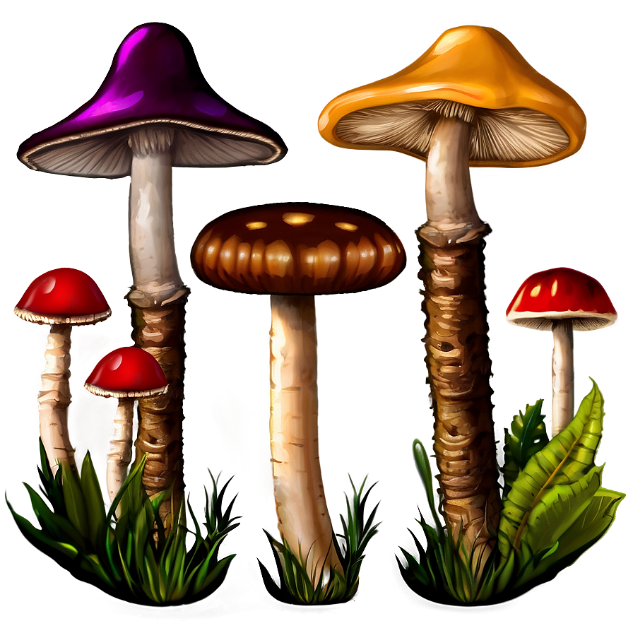 Mushroom Png Set 05032024