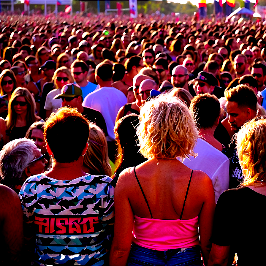 Music Festival Crowd Png Vnb