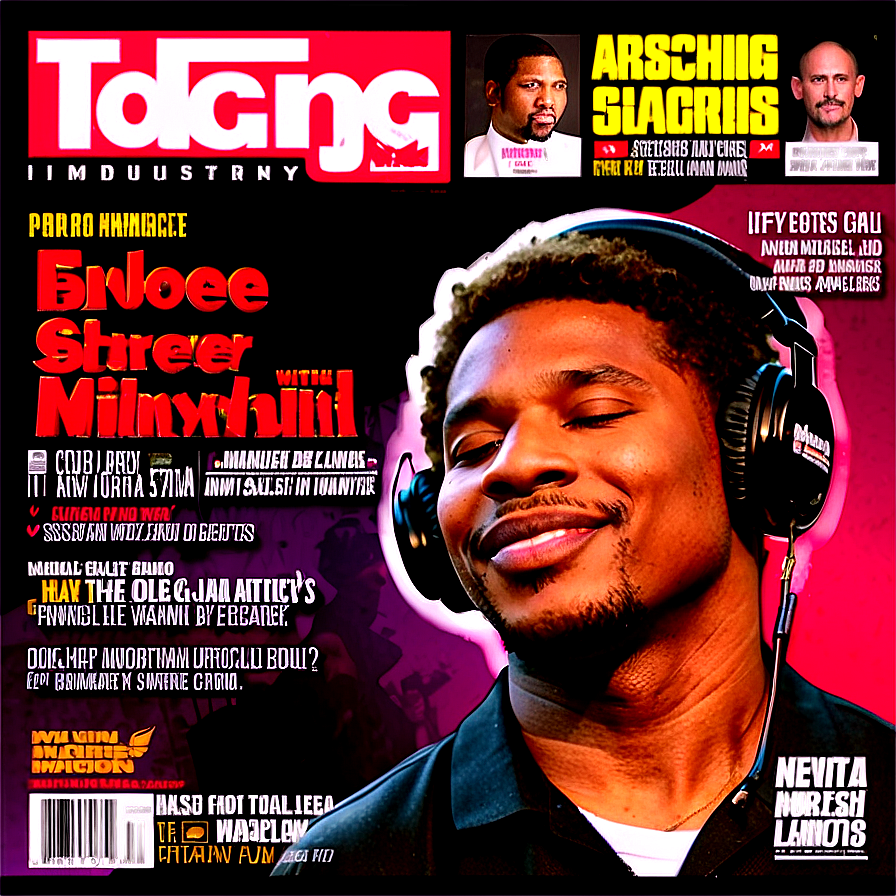 Music Industry Magazine Issue Png 93