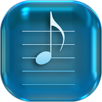 Music Note Icon PNG with transparent background