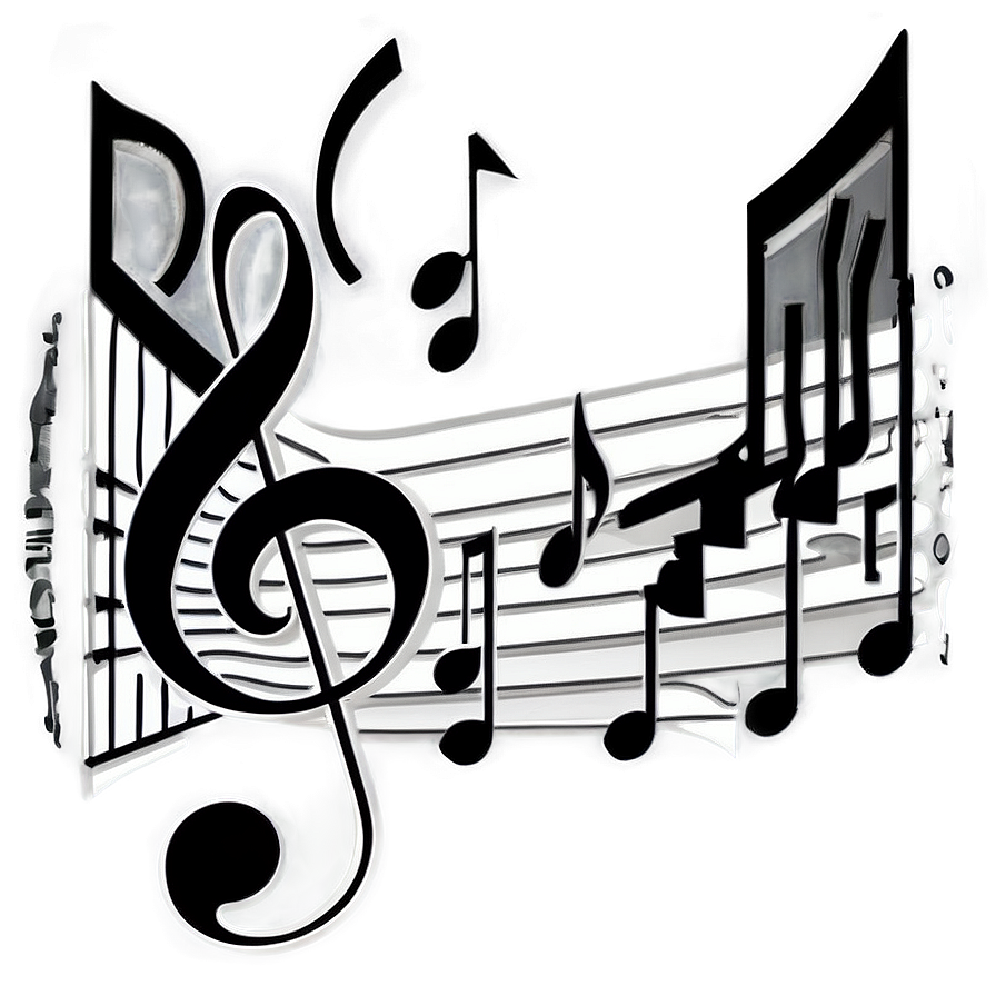 Music Staff For Songwriters Png Dur53