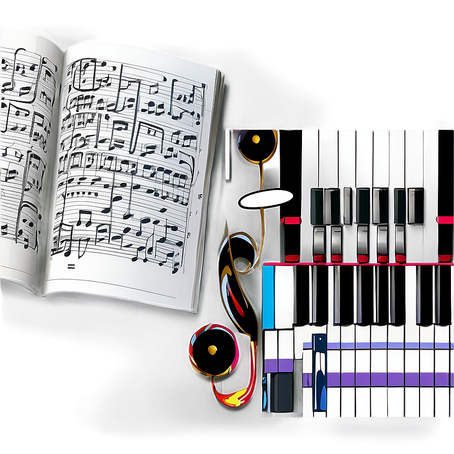 Music Staff Paper Png 06272024