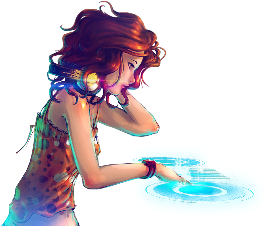#music #vector #headset #dj #edm #headphone #disco - Dj Background Hd Png, Transparent Png PNG with transparent background