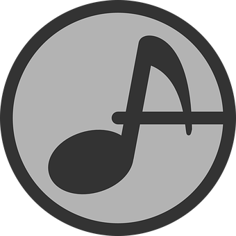 Musical Note Icon_ Artistic